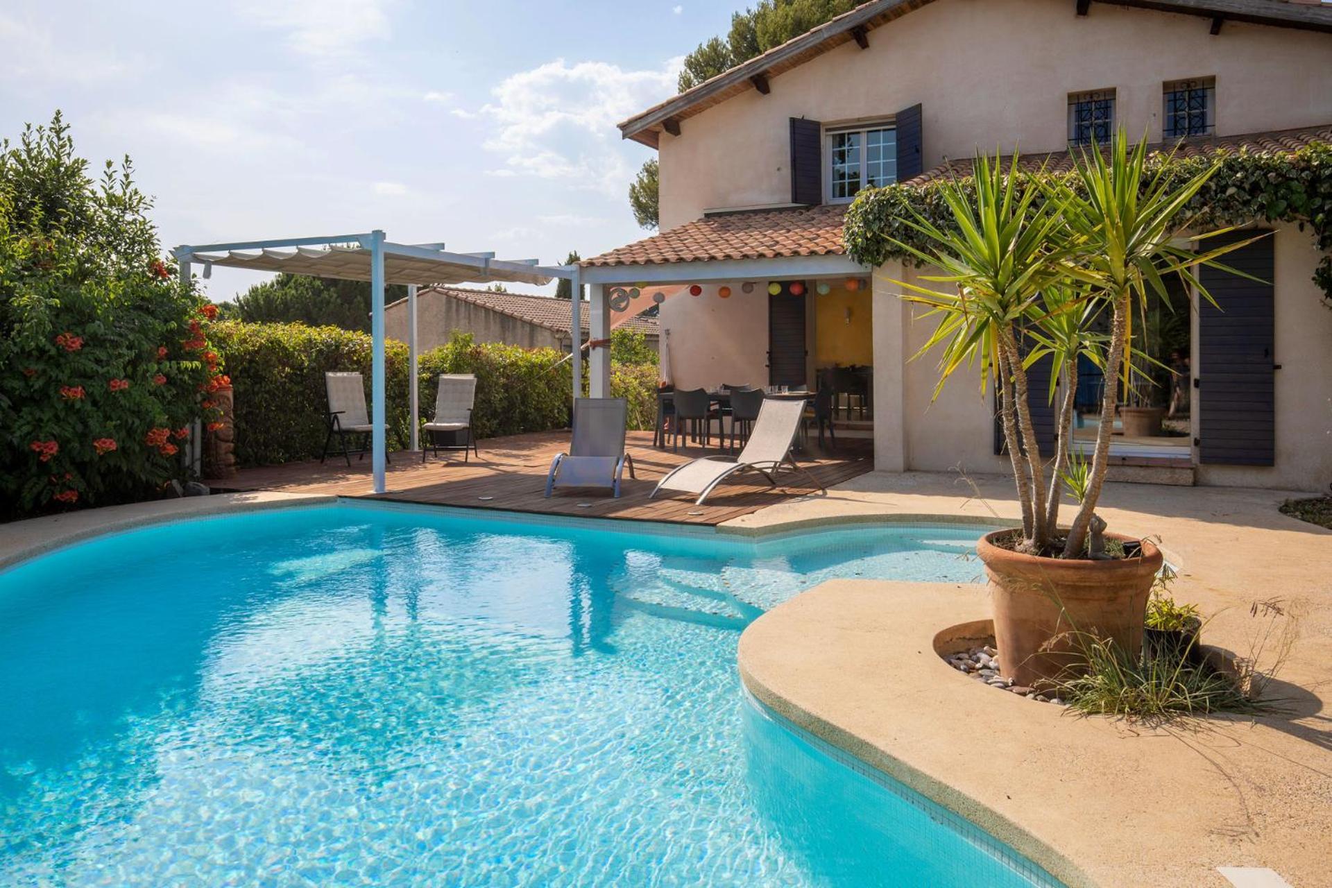 Villa Lumineuse Avec Piscine Chambres Ou Villa Saint-Georges-d'Orques Exterior photo